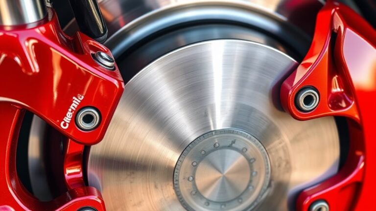 breaking ceramic brake pads carefully
